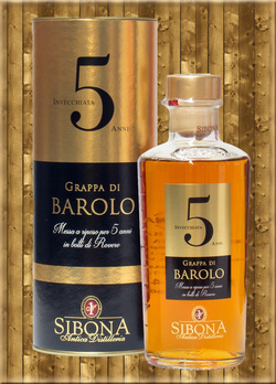 Sibona Grappa di Barolo 5 Jahre