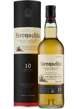 A. D. Rattray Stronachie 10 Jahre Small Batch Single Malt Whisky