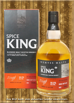 Wemyss Malts - Spice King Batch Strength 58% Vol.