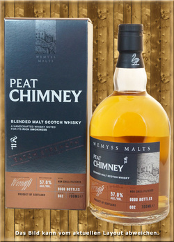 Wemyss Malts - Peat Chimney Batch Strength 57% Vol.