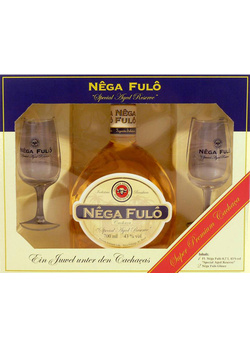 Nego Fulo Cachaca Set mit 2 Glsern