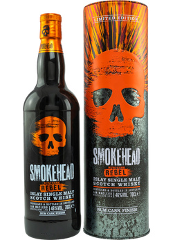 Smokehead Rum Rebel Islay Single Malt Scotch Whisky