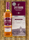 Speyburn 18 Jahre Single Malt Scotch Whisky