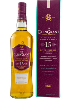 Glen Grant 15 Jahre - Batch Strength - 1st Release - 50% Vol.