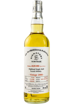 Signatory The Un-Chillfiltered Collection Glen Ord 2008