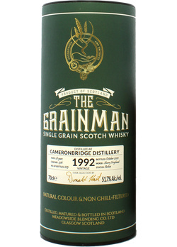 The Grainmain Cameronbridge 1992 - 28 Jahre - 51,7% vol.