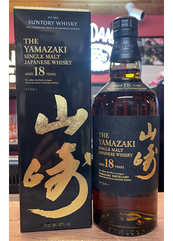 Yamazaki 18 Jahre 43% Vol.