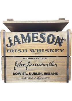 Jameson Holzkiste mit Deckel, gebrandet