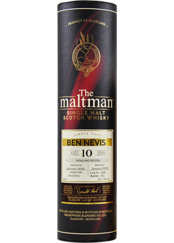 The Maltman - BenNevis - 10 Jahre - Cask 3446