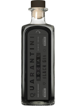 Quarantini Social Black Gin